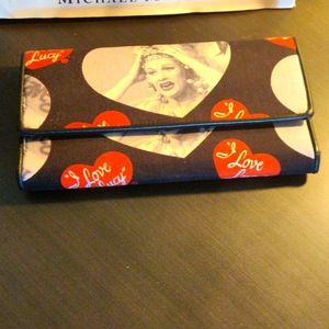 I Love Lucy wallet